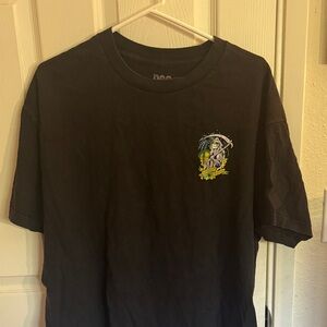RSQ Black Tee with Colorful Graphic